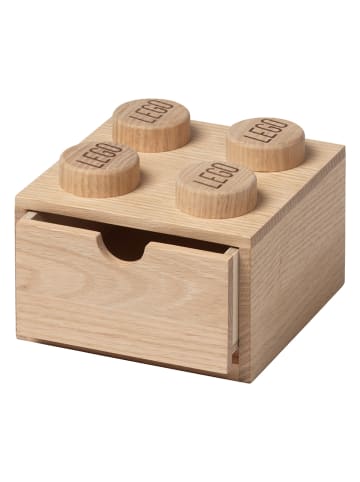 LEGO Schubladenbox in Hellbraun - (B)15,8 x (H)11,4 x (T)15,8 cm