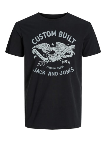 Jack & Jones Koszulka "Fonne" w kolorze czarnym