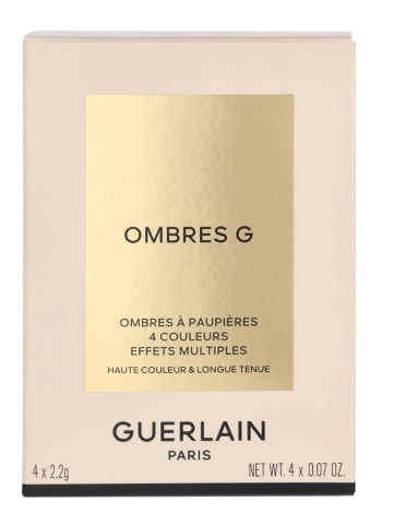 Guerlain Lidschattenpalette "Ombres G 4 Colors - #910 Undressed Brown", 8,8 g