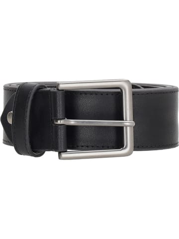 HIDE & STITCHES Leder-Gürtel "Frisco" in Schwarz