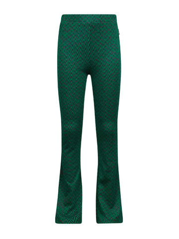 Retour Spodnie "Renske" w kolorze zielonym