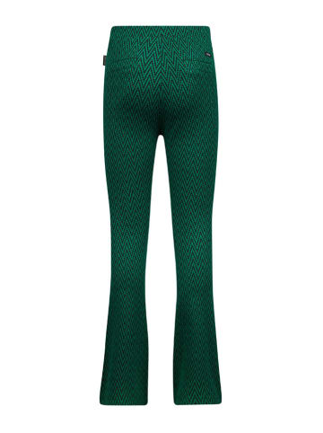 Retour Spodnie "Renske" w kolorze zielonym