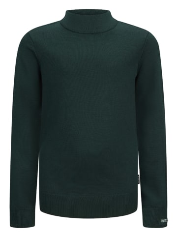 Retour Sweter "Floyd" w kolorze zielonym