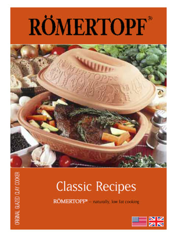 Römertopf Kochbuch "Classic recipes" - englischsprachig