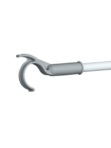 Wenko 2er-Set: Kleiderhaken "Herkules" in Weiß - (L)76 cm