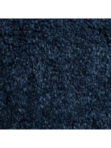 Flair Rugs Hochflor-Teppich "Feather" in Dunkelblau