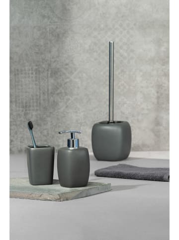 Wenko Toiletborstelgarnituur "Faro" grijs - (H)40 cm