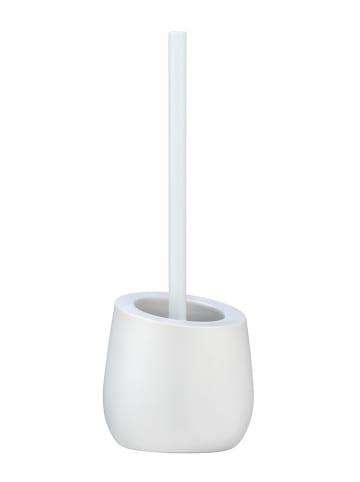 Wenko Toiletborstelgarnituur "Badi" wit - (H)38 cm