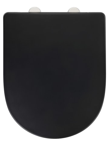 Wenko Absenkautomatik-WC-Sitz "Exclusive No. 3" in Schwarz