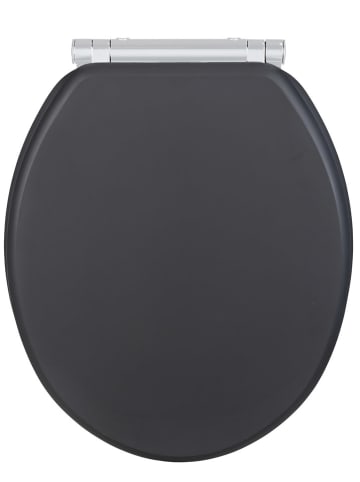 Wenko Absenkautomatik-WC-Sitz in Anthrazit