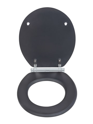 Wenko Absenkautomatik-WC-Sitz in Anthrazit