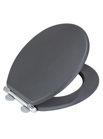 Wenko Absenkautomatik-WC-Sitz in Anthrazit