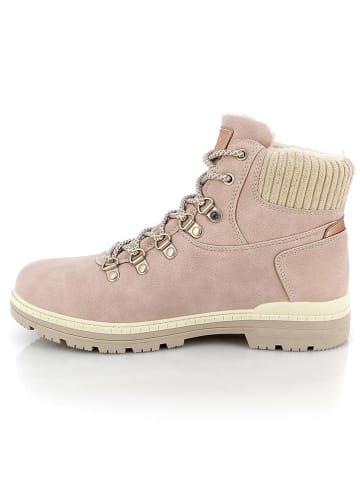 Kimberfeel Boots "Lindsay" in Rosa/ Creme