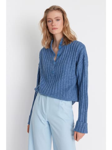 trendyol Pullover in Blau