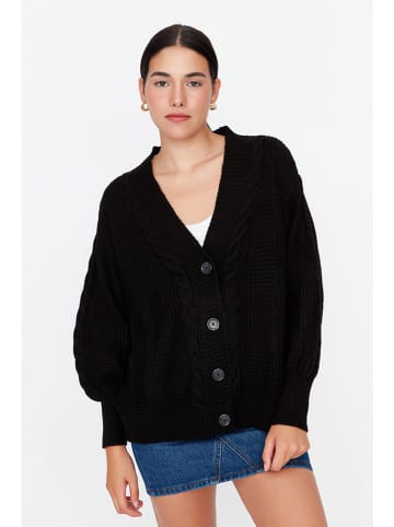 trendyol Cardigan in Schwarz