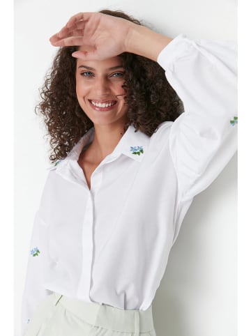 trendyol Bluse in Weiß