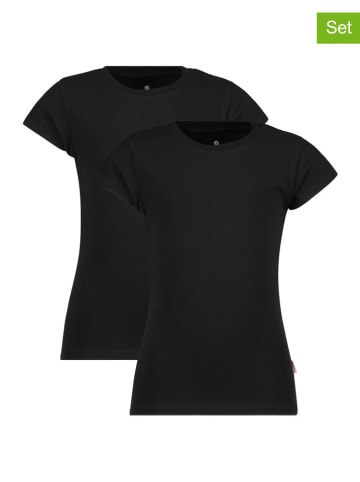 Vingino Koszulki (2 szt.) w kolorze czarnym