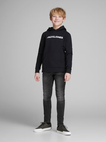 JACK & JONES Junior Dżinsy "Liam" - Skinny fit - w kolorze czarnym