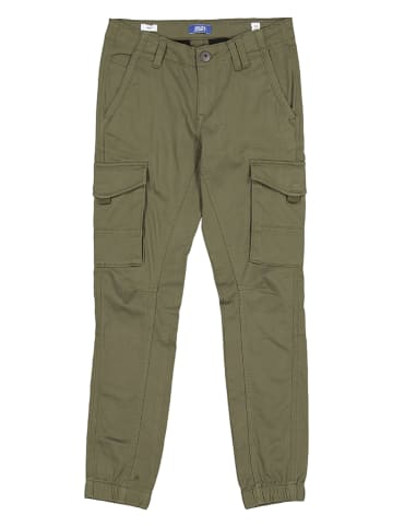 JACK & JONES Junior Cargobroek "Paul" kaki