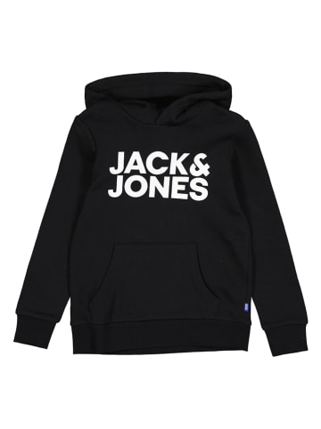 JACK & JONES Junior Hoodie "Corp" zwart