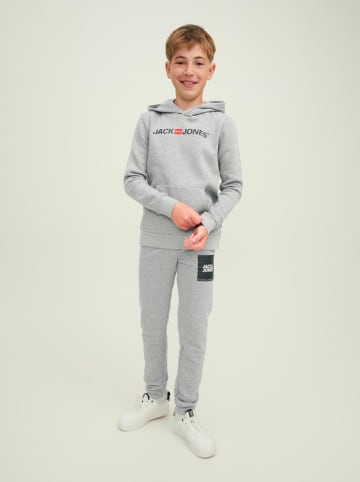 JACK & JONES Junior Bluza "Corp" w kolorze szarym