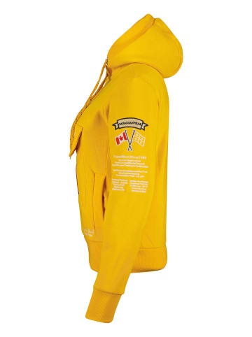 Canadian Peak Hoodie "Gyrelle" geel