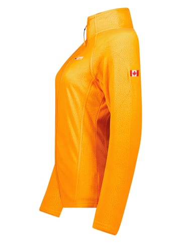 Canadian Peak Kurtka polarowa "Tugeak" w kolorze pomarańczowym