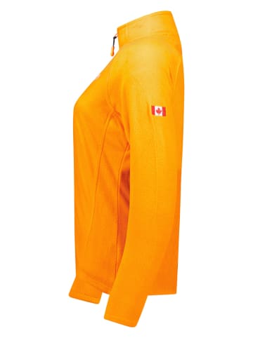 Canadian Peak Kurtka polarowa "Tugeak" w kolorze pomarańczowym