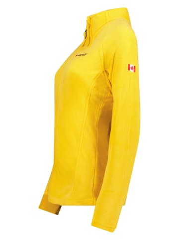 Canadian Peak Fleece vest "Tugeak" geel