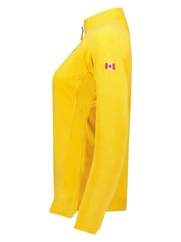 Canadian Peak Fleece trui "Tugeak" geel