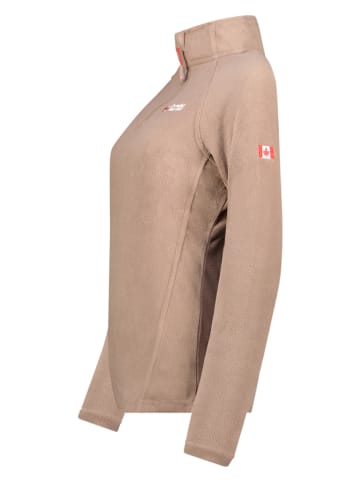 Canadian Peak Fleece trui "Tugeak" taupe