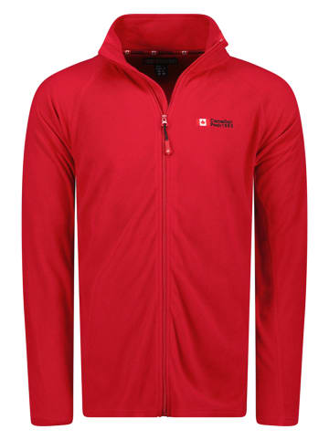 Canadian Peak Fleece jas "Tugeak" rood