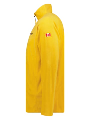 Canadian Peak Kurtka polarowa "Tugeak" w kolorze żółtym