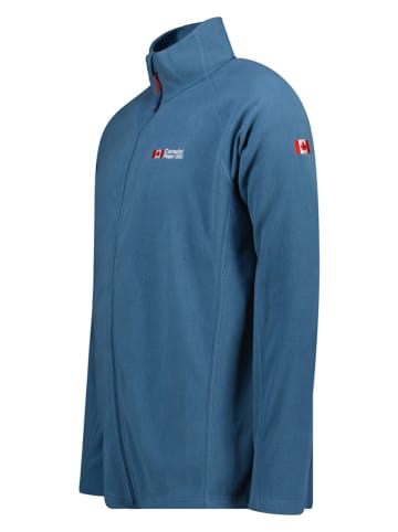 Canadian Peak Fleecejacke "Tugeak" in Petrol