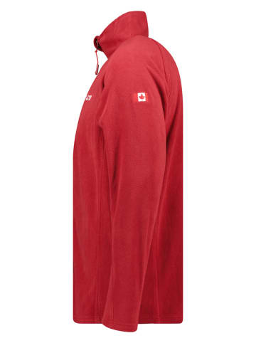 Canadian Peak Fleecejacke "Tugeak" in Bordeaux