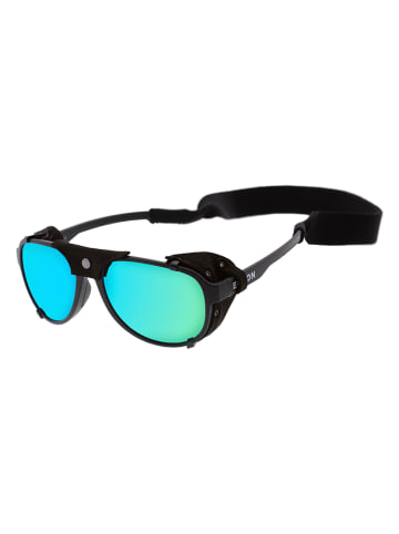Ecoon Okulary sportowe unisex "Makalu" w kolorze czarno-niebieskim