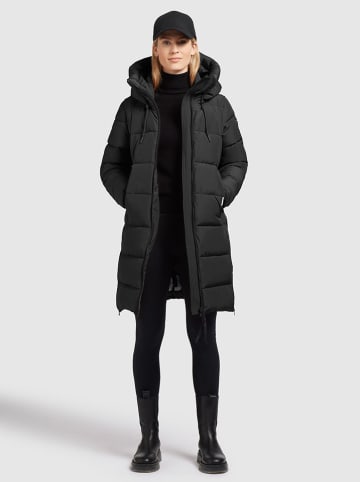 Khujo Steppmantel "Indie" in Schwarz