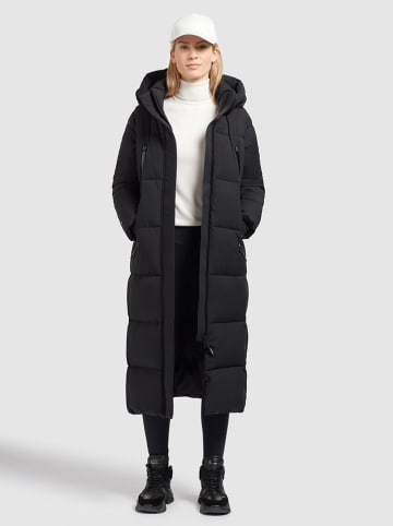 Khujo Steppmantel "Lucia Matt" in Schwarz