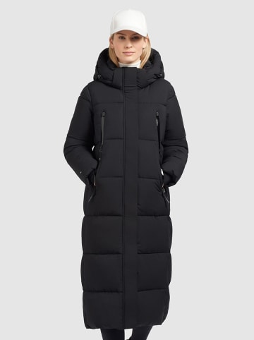 Khujo Steppmantel "Lucia Matt" in Schwarz