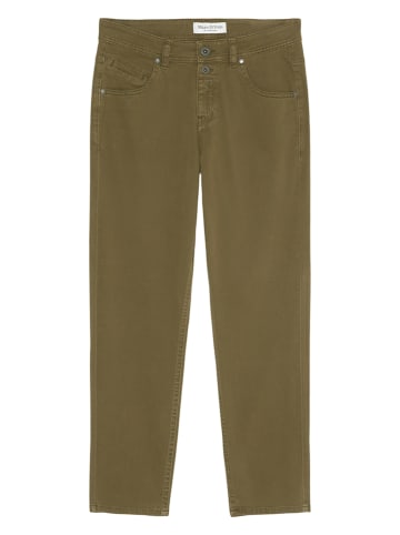 Marc O'Polo Spodnie - Boyfriend fit - w kolorze khaki