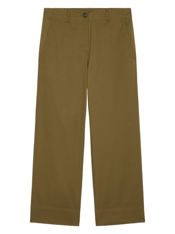 Marc O'Polo Spodnie - Loose fit - w kolorze khaki