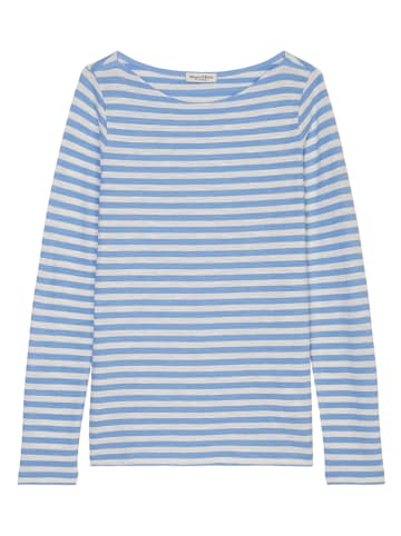 Marc O'Polo Koszulka w kolorze biało-błękitnym
