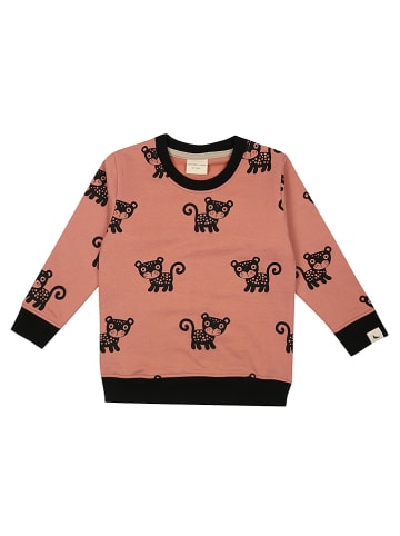 Turtledove London Bluza w kolorze brzoskwiniowo-czarnym