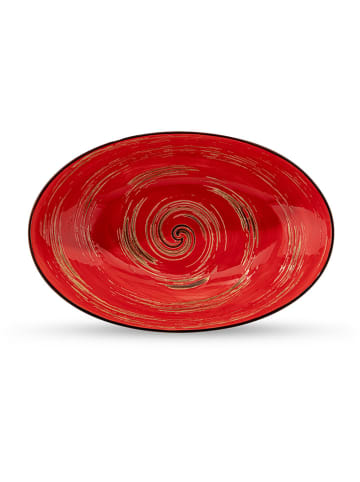 Wilmax Schaal rood - (L)30 x (B)19,5 cm