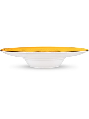 Wilmax 3-delige set: soepborden geel - Ø 24 cm