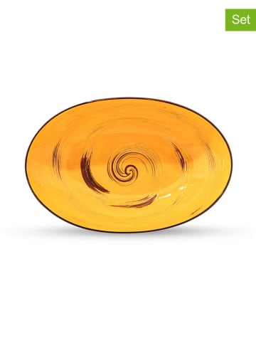 Wilmax Miski (3 szt.) w kolorze żółtym - 25 x 16,5 cm