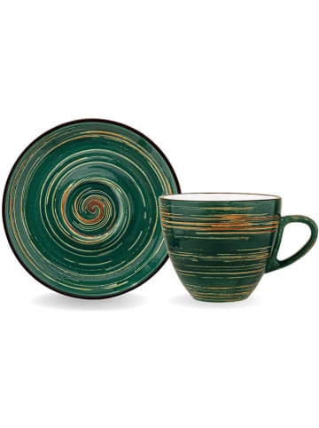 Wilmax Kubek w kolorze zielonym do kawy - 190 ml