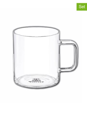 Wilmax 6er-Set: Gläser in Transparent - 200 ml