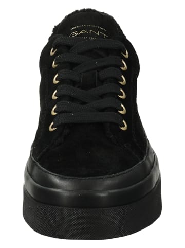 GANT Footwear Leder-Sneakers "Avona" in Schwarz