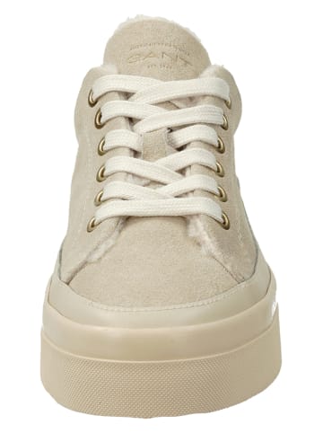 GANT Footwear Leder-Sneakers "Avona" in Beige